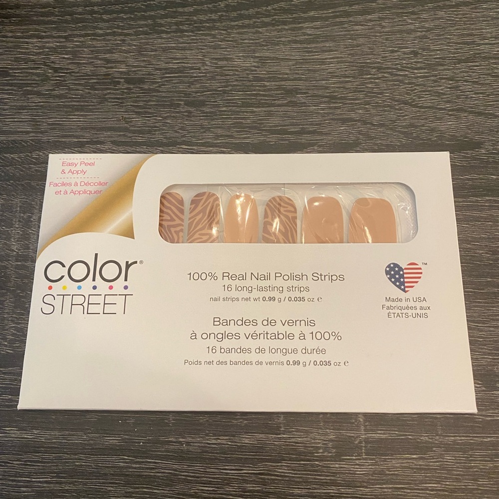 Color Street Nail Polish Strips All Wild Up